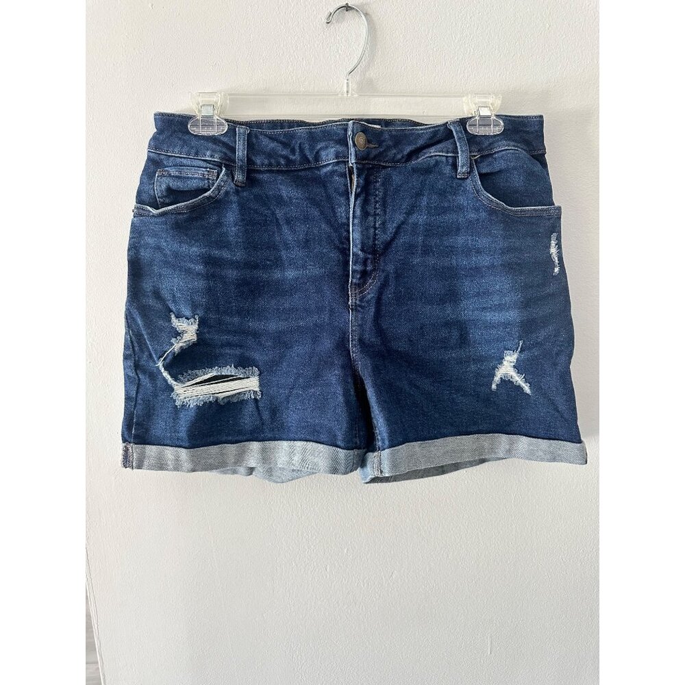 AVA & VIV Strtch Denim Jean Sorts size 14W